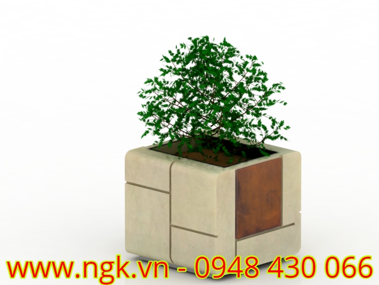 chậu hoa composite giá rẻ