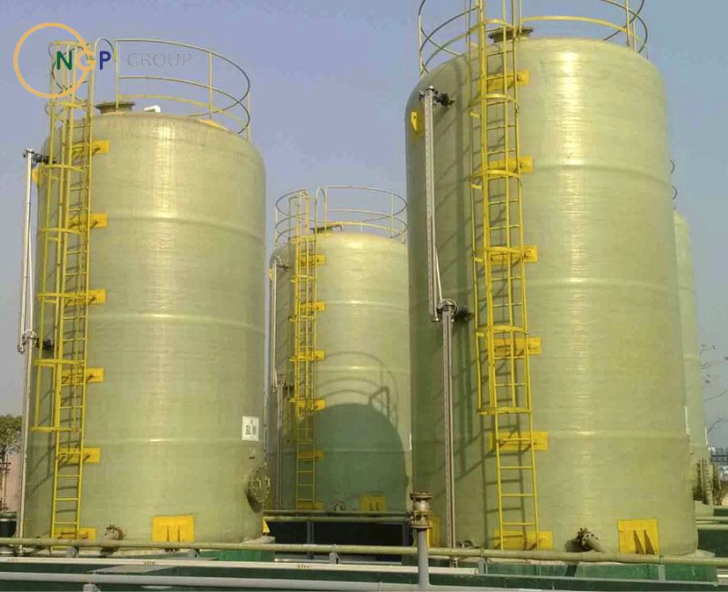 bồn chứa hóa chất, bồn chứa hóa chất composite, bồn bể composite