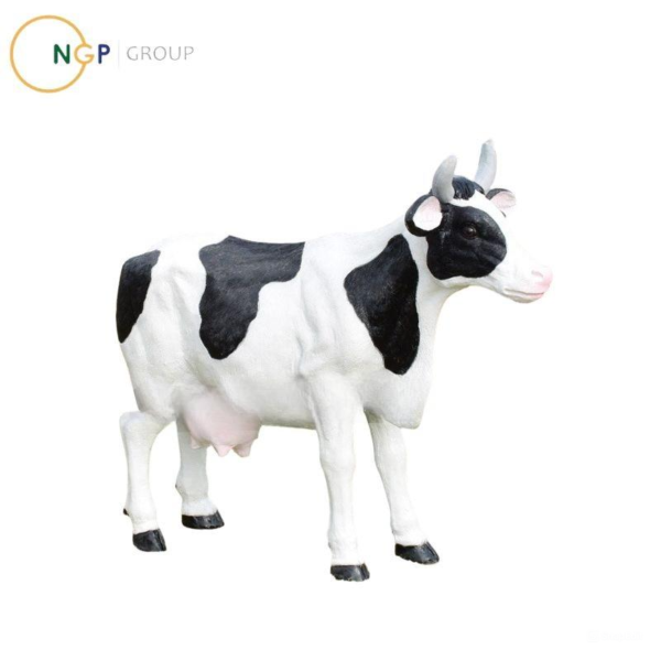 mô hình bò sữa composite, gia công mô hình composite