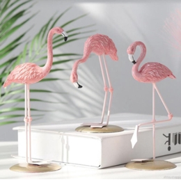 Bộ tượng chim hồng hạc trang trí để bàn phòng khách đẹp giá rẻ tại tphcm